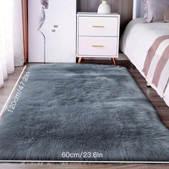 Plush Shag Furry Carpet for Bedroom Living Room Nursery Soft Fluffy Non Shedding