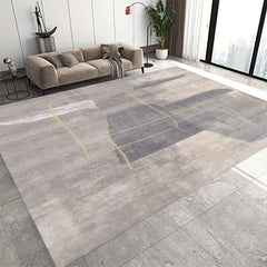 Modern Soft Abstract Area Carpet Waterproof Anti-skid for Living Room