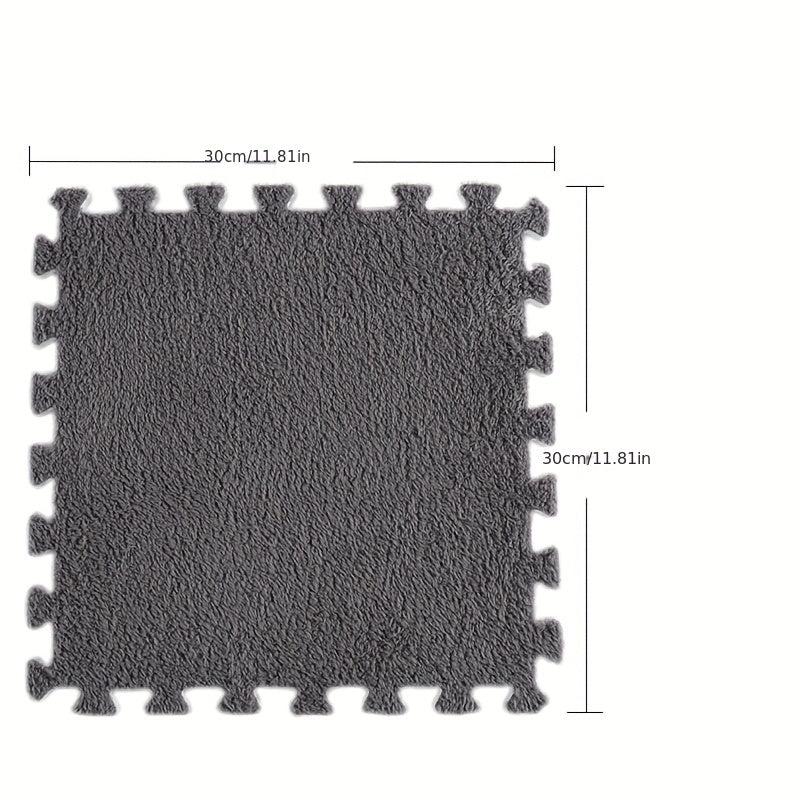 10pcs Splicing Carpet Washable Climbing Mat Full Padded Carpet Foam Non slip Mat