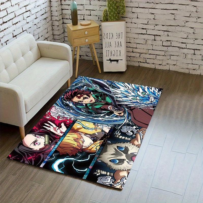 Crystal Velvet Area Rug Non Slip Stain Resistant Machine Washable Soft Carpet