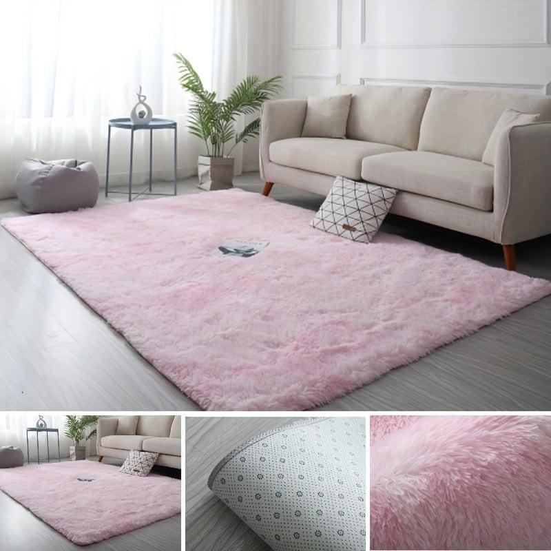 Soft Fluffy Area Rug Shaggy Bedroom Carpet Plush Living Room Shag Furry Floor