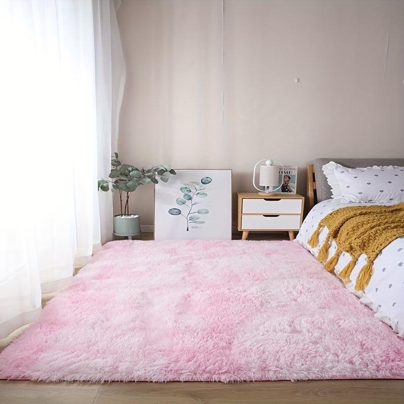 Soft Fluffy Area Rug Shaggy Bedroom Carpet Plush Living Room Shag Furry Floor