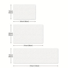 Non Slip Soft Area Rug Flannel Mat Absorbent Moistu