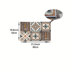 Vintage Boho Anti-Fatigue Kitchen Mat