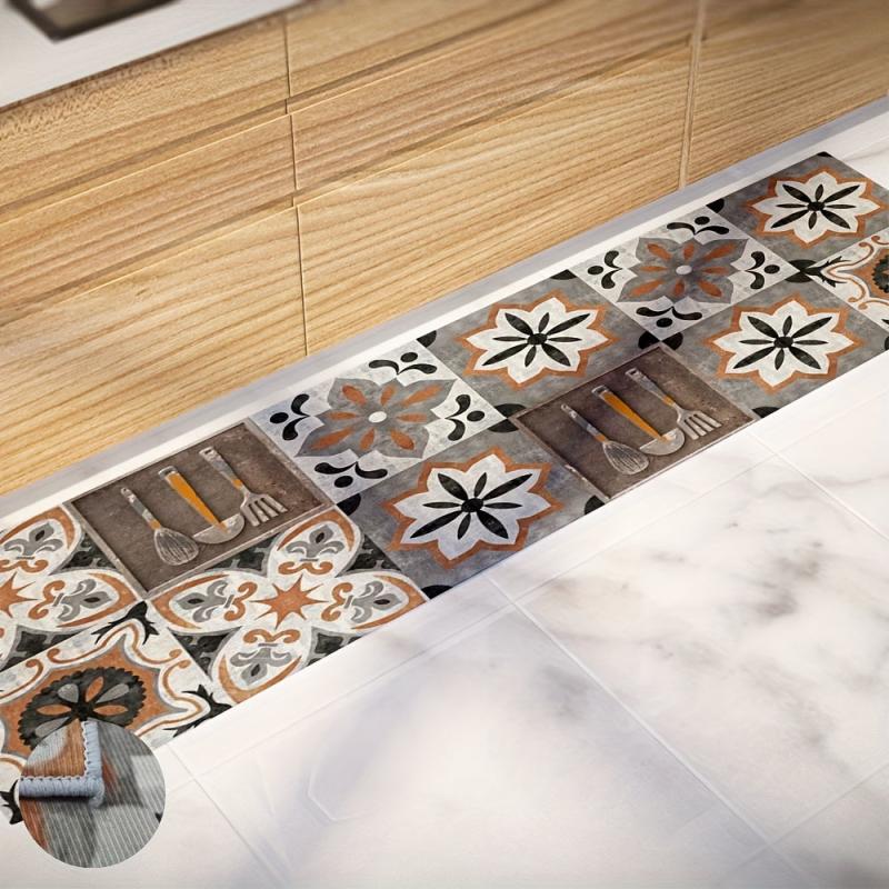 Vintage Boho Anti-Fatigue Kitchen Mat