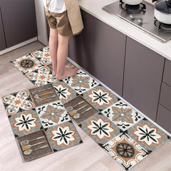 Vintage Boho Anti-Fatigue Kitchen Mat