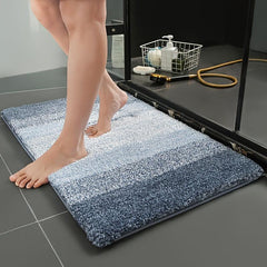 Gradient Floor Mat Bathroom Rug Indoor Mat Bathroom Carpet Rug Non slip Mat