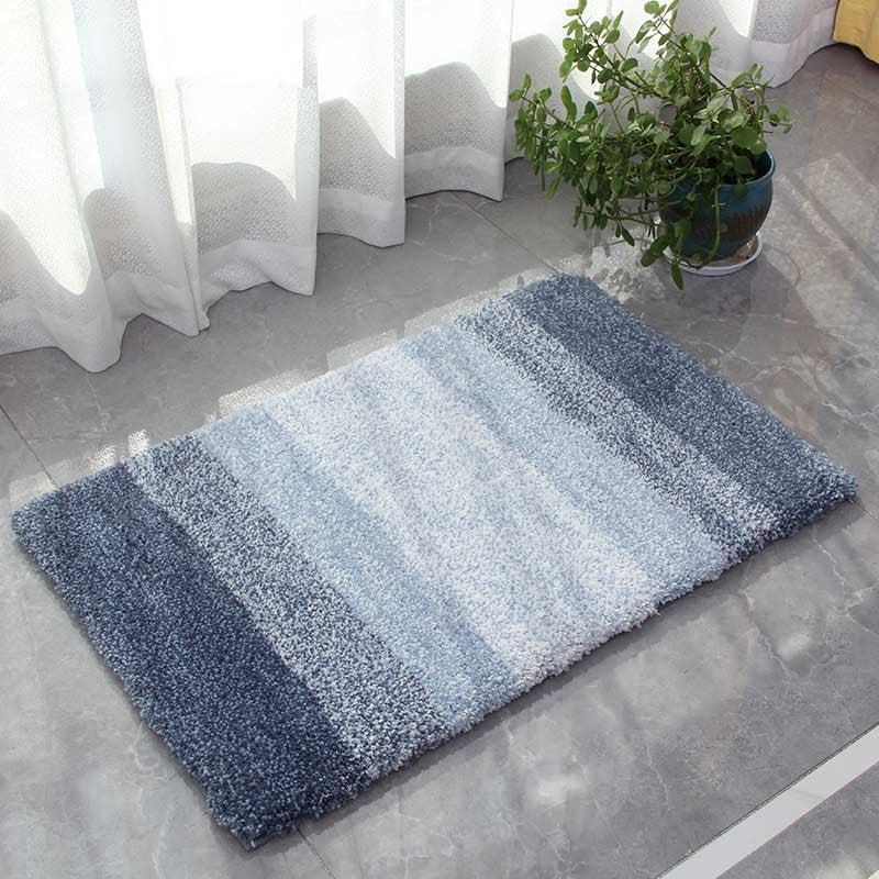 Gradient Floor Mat Bathroom Rug Indoor Mat Bathroom Carpet Rug Non slip Mat