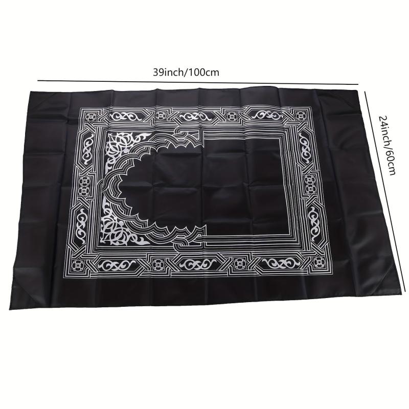 2pcs Portable Travel Prayer Mat With Compass