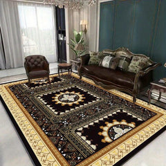 Large Vintage Persian Velvet Rug Living Room Soft Comfortable Anti-fatig
