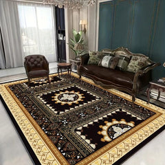 Large Vintage Persian Velvet Rug Living Room Soft Comfortable Anti-fatig
