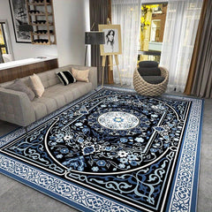Large Vintage Persian Velvet Rug Living Room Soft Comfortable Anti-fatig