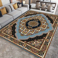 Large Vintage Persian Velvet Rug Living Room Soft Comfortable Anti-fatig