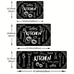 Anti Fatigue Kitchen Mat Thick Cushioned Runner Rug Non Slip
