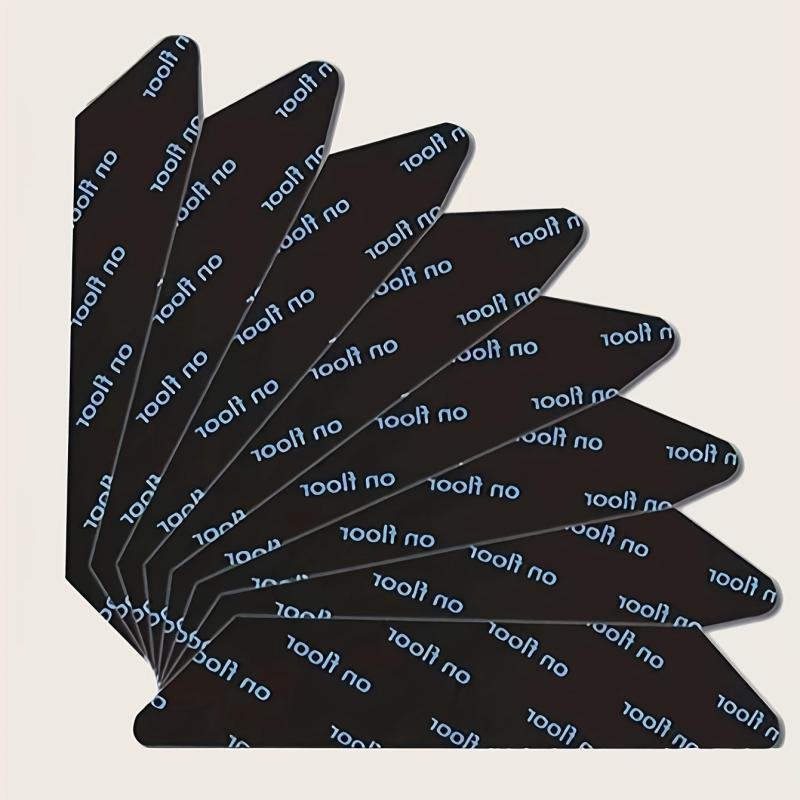 8pcs Rug Grippers Non Slip Washable Reusable Rug Tapes for Hardwood Floors