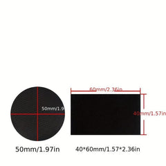 10 Pairs Non slip Carpet And Sofa Stickers Adhesive Hook and loop Floor Stickers
