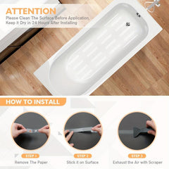 24pcs Anti Slip Shower Stickers for Bathroom Safety