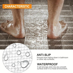 24pcs Anti Slip Shower Stickers for Bathroom Safety