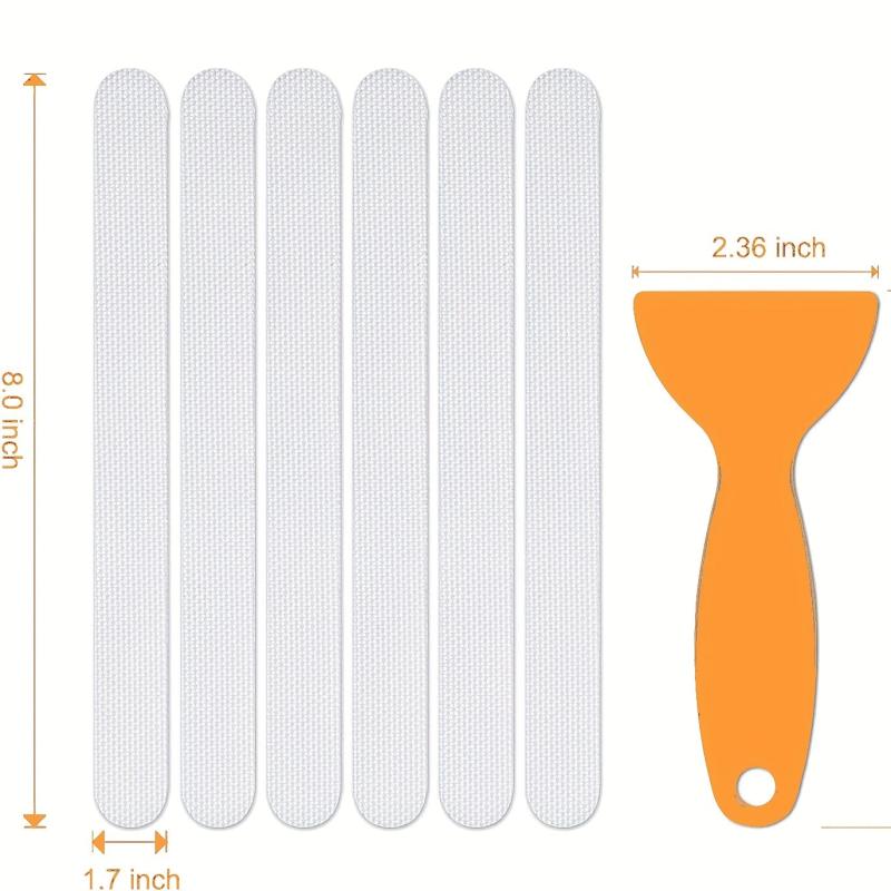 24pcs Anti Slip Shower Stickers for Bathroom Safety