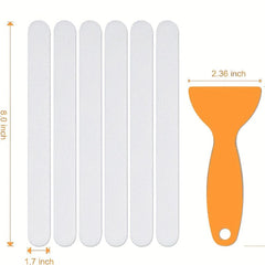 24pcs Anti Slip Shower Stickers for Bathroom Safety