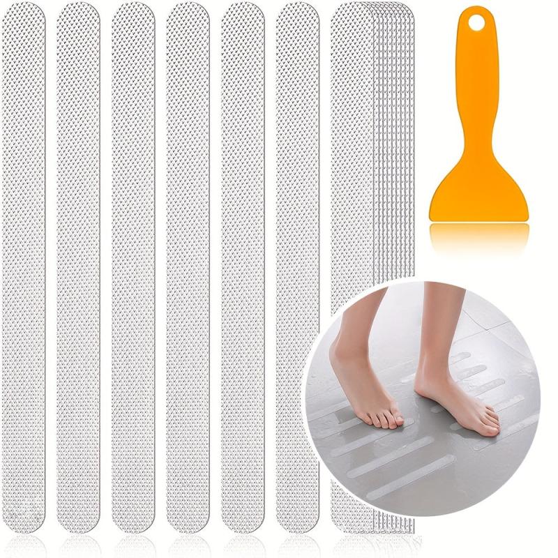 24pcs Anti Slip Shower Stickers for Bathroom Safety