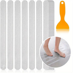 24pcs Anti Slip Shower Stickers for Bathroom Safety