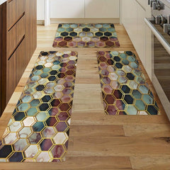 Soft Kitchen Mat Anti Slip Polyester Carpet Absorbent Bath Mat
