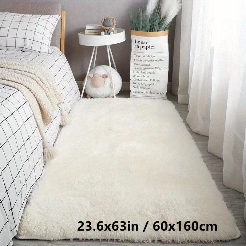 Soft Area Rug Tie Dyed Fuzzy Shag Plush Shaggy Bedside Rug