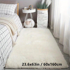 Soft Area Rug Tie Dyed Fuzzy Shag Plush Shaggy Bedside Rug