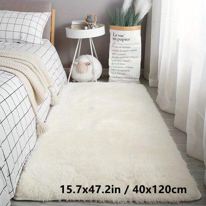 Soft Area Rug Tie Dyed Fuzzy Shag Plush Shaggy Bedside Rug