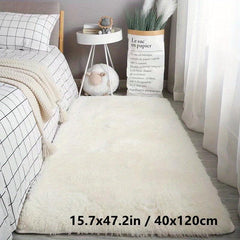 Soft Area Rug Tie Dyed Fuzzy Shag Plush Shaggy Bedside Rug