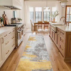 Soft Non Slip Kitchen Rug 2'x10' Runner for Hardwood Floors