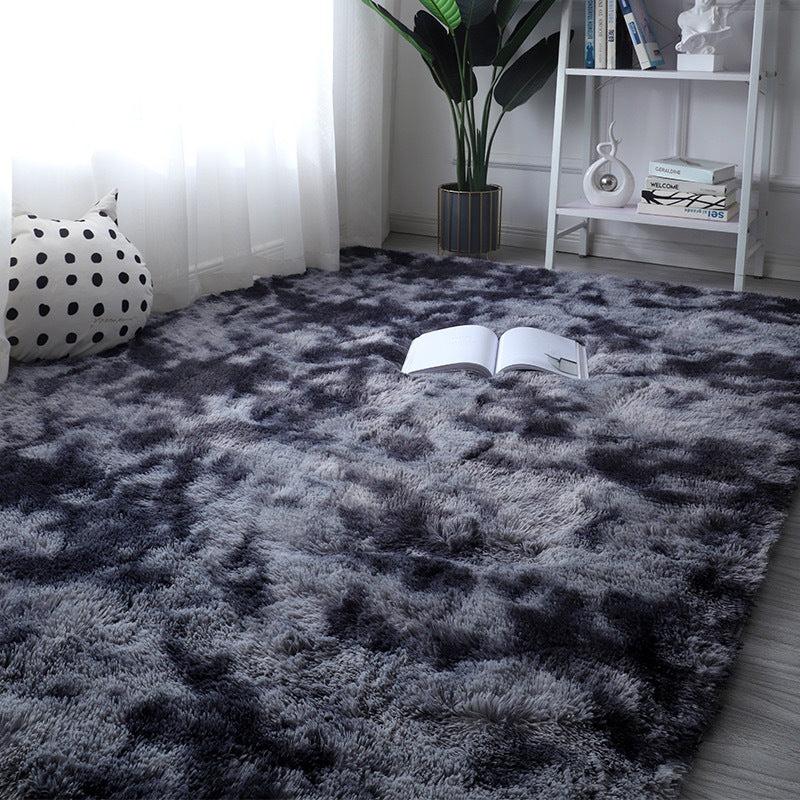 Dark Grey Area Rugs Soft Fluffy Carpets for Living Room Bedroom Kids Room