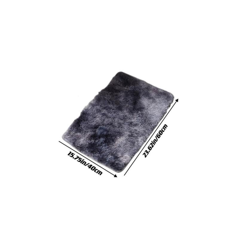 Dark Grey Area Rugs Soft Fluffy Carpets for Living Room Bedroom Kids Room