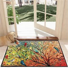 Non Slip Entrance Door Mat All Season Weather Max Doormat with Lighting