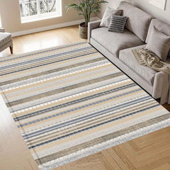Bohemia Non Slip Floor Rug Washable Indoor Rug Soft and Durable Decor