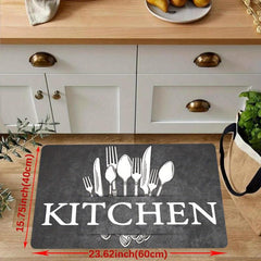 Soft Cushioned Anti Fatigue Kitchen Rug Waterproof Non Slip Memory Foam Mat
