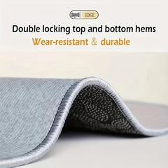Colorful Floral Area Rug Non Slip Machine Washable Carpet