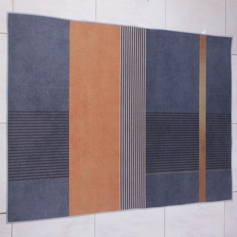 Modern Geometric Area Rug - Non Shedding, Machine Washable