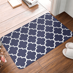 Geometric Print Kitchen Rug Non-slip Mat