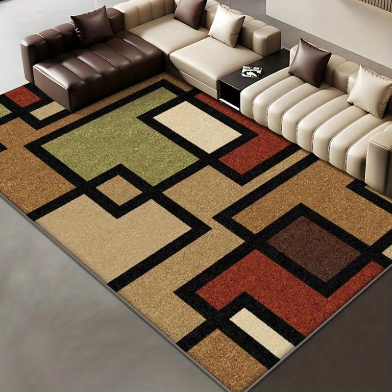 Modern Geometric Living Room Bohemian Carpet