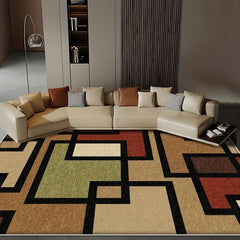 Modern Geometric Living Room Bohemian Carpet