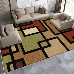 Modern Geometric Living Room Bohemian Carpet