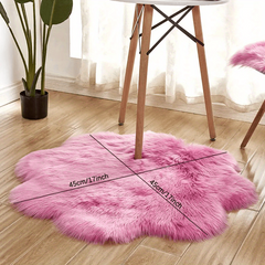 Soft Faux Fur Sheepskins Area Rug Indoor Modern Fur Chair Sofa Couch Cover Shagg