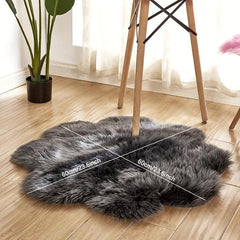 Soft Faux Fur Sheepskins Area Rug Indoor Modern Fur Chair Sofa Couch Cover Shagg