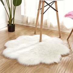 Soft Faux Fur Sheepskins Area Rug Indoor Modern Fur Chair Sofa Couch Cover Shagg