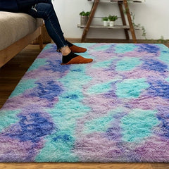 Soft Fluffy Shag Area Rug for Living Room Bedroom Decor