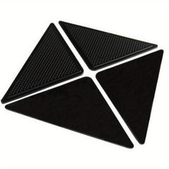 4pcs Grippers For Rug Non Slip Rug Pads Gripper For Hardwood Floors