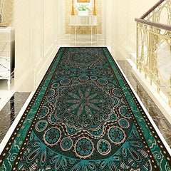 Cashmere European Retro Pattern Long Strip Carpet