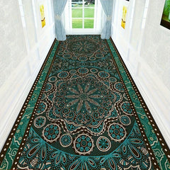 Cashmere European Retro Pattern Long Strip Carpet